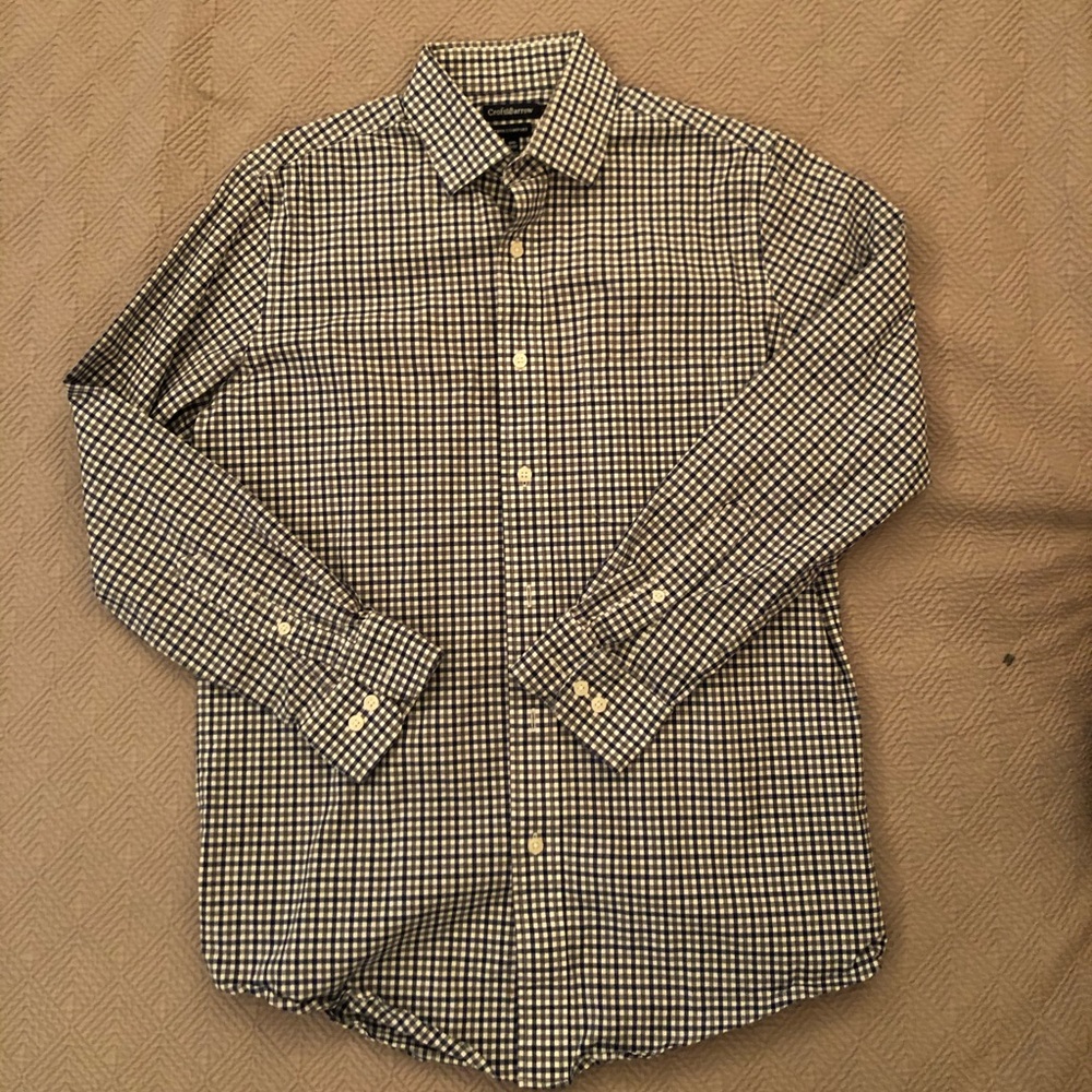 Croft & Barrow Men’s Green Button Down Slim Fit